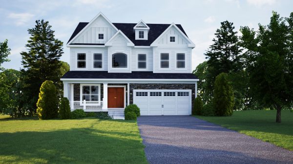 Brighton Traditional - 2 Story House Plans in Northern VA