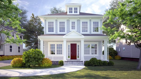 Fairfield Traditional - 2 Story House Plans in Northern VA