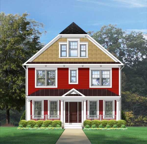 Fairfield Traditional - 2 Story House Plans in Northern VA