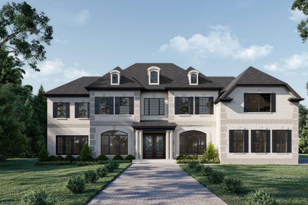 Hampton French Country - 2 Story House Plans in Northern VA