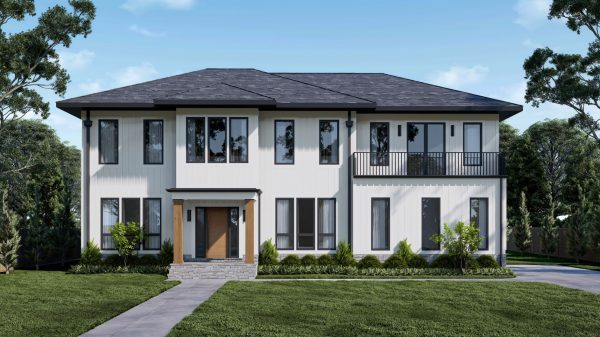 Ashland Contemporary - 2 Story House Plans in Northern VA