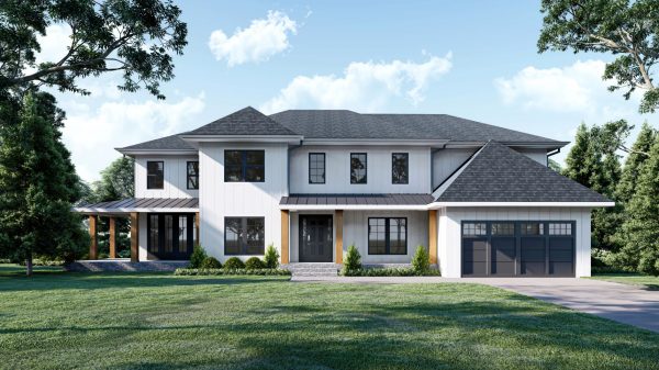 Ashland Contemporary - 2 Story House Plans in Northern VA