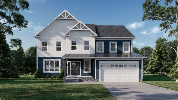 Nottingham Modern Farmhouse - 2 Story House Plans in Northern VA