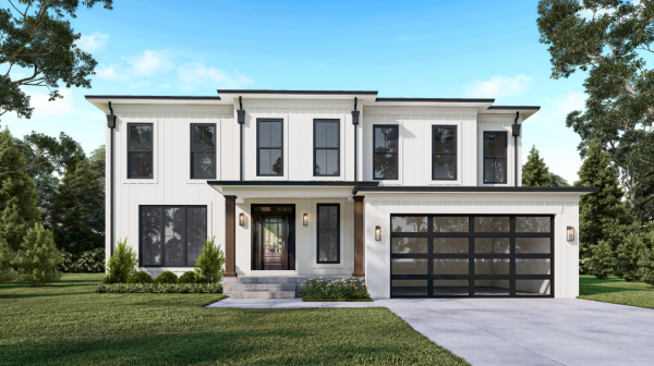 Nottingham Contemporary - 2 Story House Plans in Northern VA