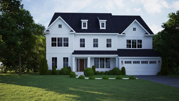 Trenton Traditional - 2 Story House Plans in Northern VA