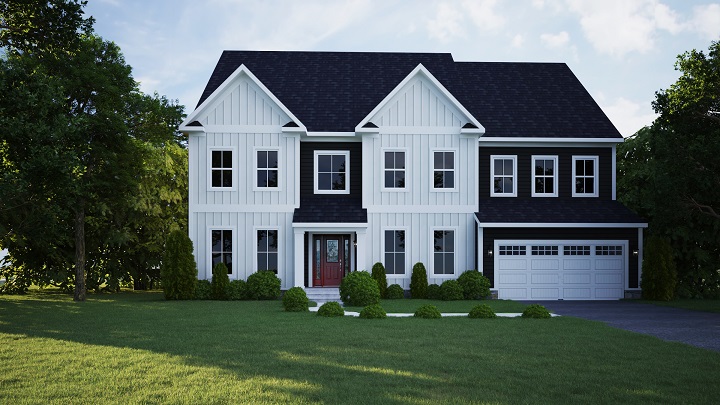 Trenton - 2 Story House Plans in Northern VA