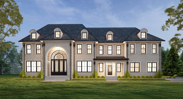 Grand Williamsburg French Country - 2 Story House Plans in Northern VA