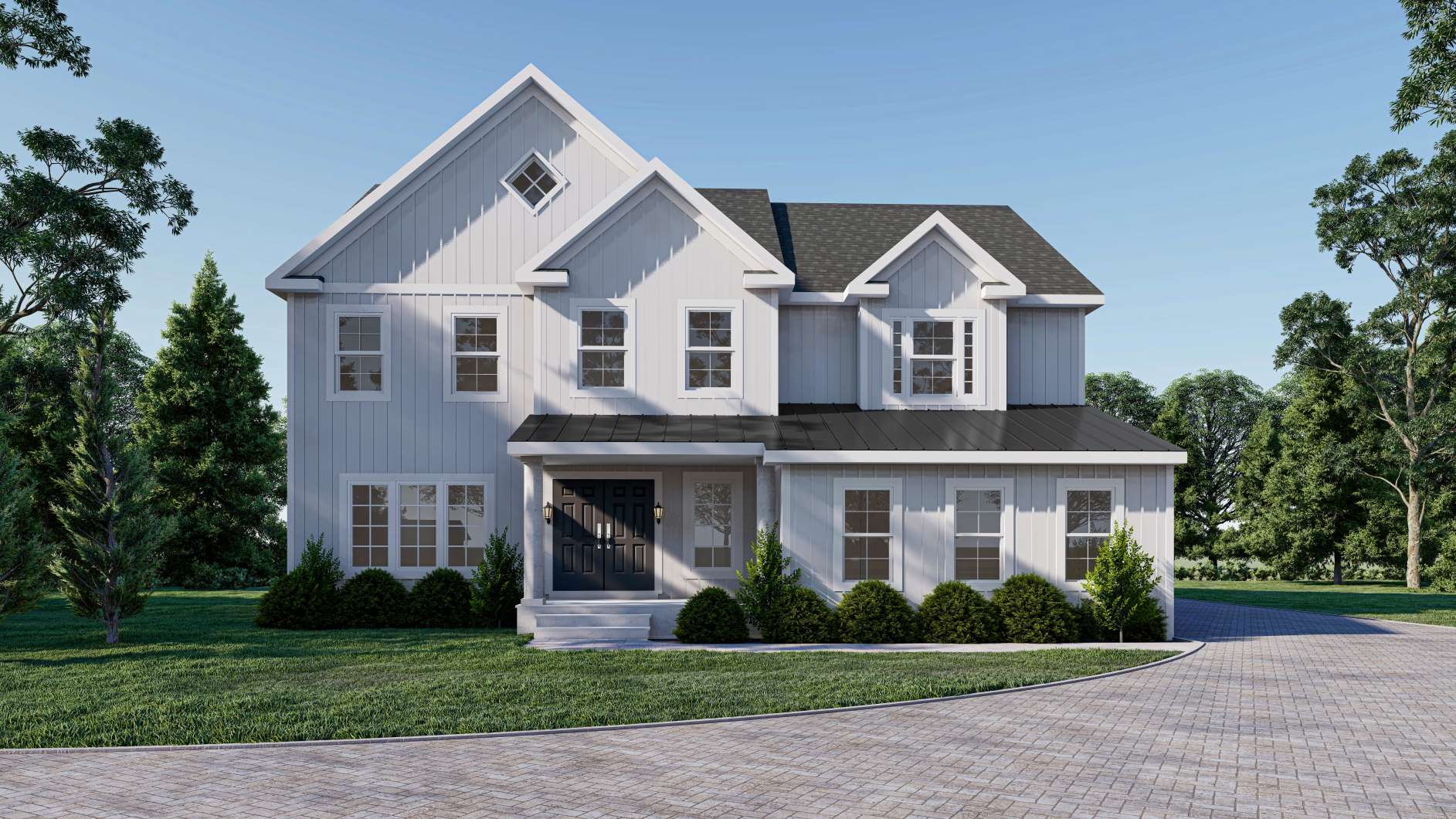 Nottingham - 2 Story House Plans in Northern VA